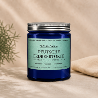 Französische Crème Brûlée Duftkerze - Deliziös Edition