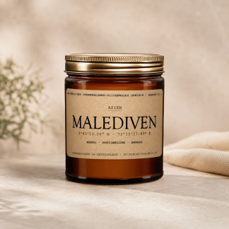 Malediven Duftkerze - Mango | Honigmelone |  Ananas